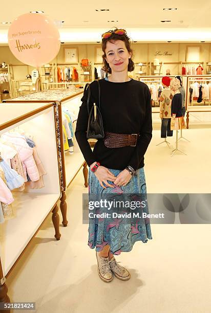 Leah Wood attends as Harrods host a brunch to celebrate the launch of their newest department: Mini Superbrands on April 17, 2016 in London, England.