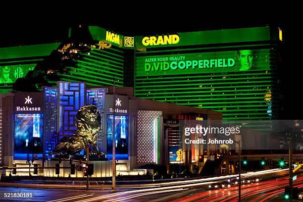 24 Lion Sculpture Outside Of The Mgm Grand Hotel And Casino Las