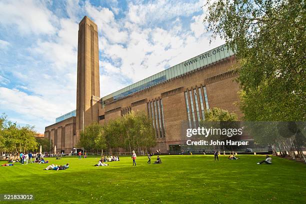 tate modern, london - tate modern galerie stock-fotos und bilder