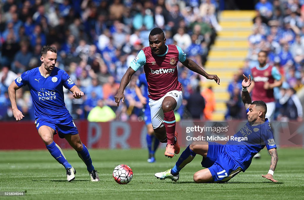 Leicester City v West Ham United - Premier League