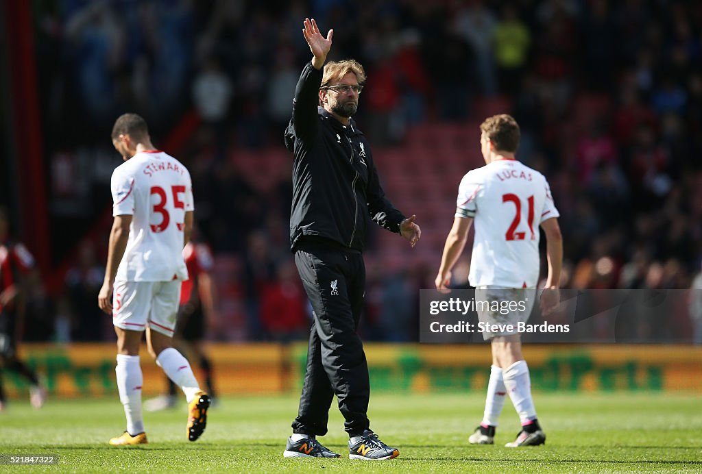 A.F.C. Bournemouth v Liverpool - Premier League