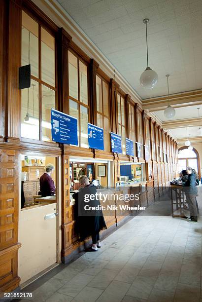 Local Posts 184 Inside Post Office Counter Stock Photos, High-Res Pictures, and ...