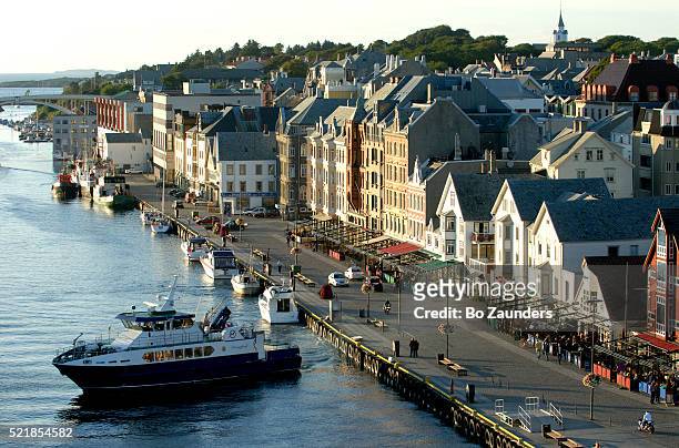 view of haugesund - bo zaunders stock pictures, royalty-free photos & images