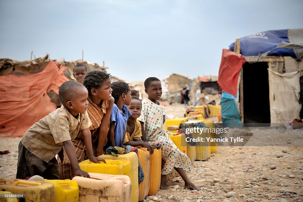 IDP camp in Bosaso, Puntland