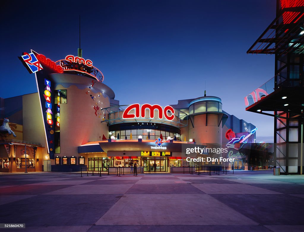AMC Theater in Downtown Disney World
