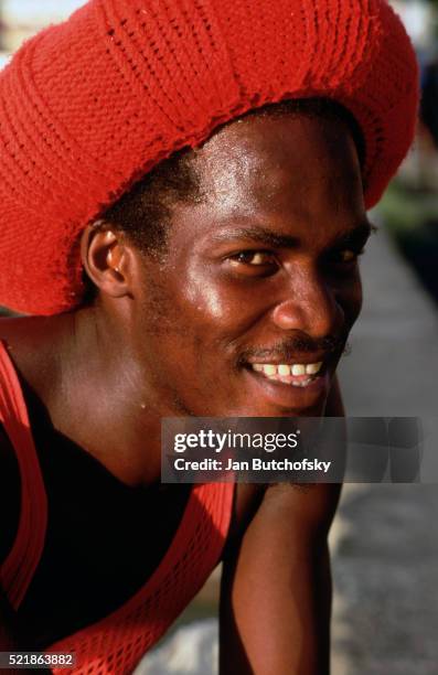 Red Rasta Hat 345 Rasta Hats Stock Photos, High-Res Pictures, and Images - Getty Images