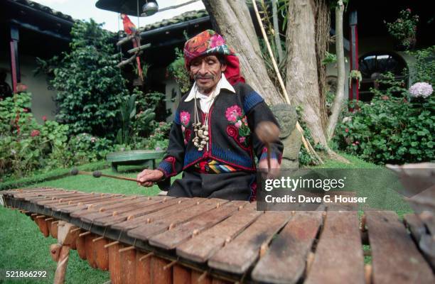 marimba player - marimba stock pictures, royalty-free photos & images