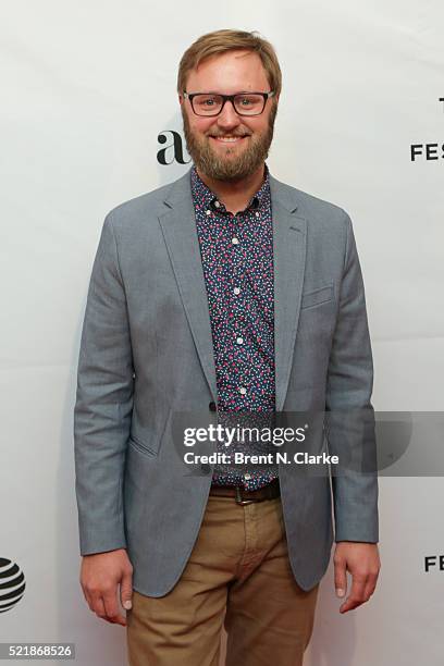 Rory Scovel attends the world premiere of "Dean" during the 2016 Tribeca Film Festival held at the SVA Theatre on April 16, 2016 in New York City.