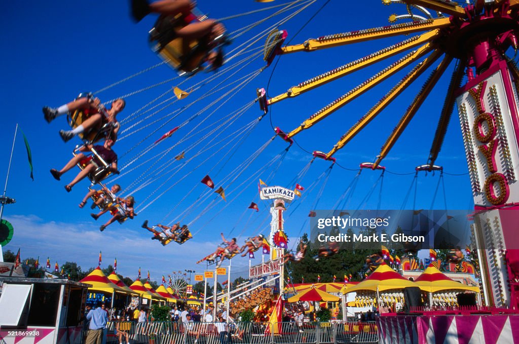 Swing Ride at California State Fair
