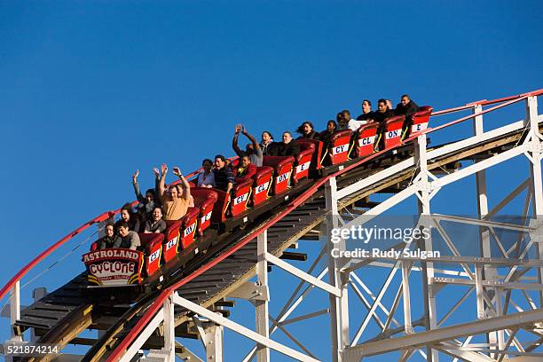Cyclone Roller Coaster Photos and Premium High Res Pictures - Getty Images