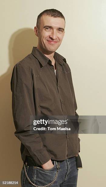 Actor Mark O'Halloran from Ireland poses at "Shooting Stars" Portrait Session at the Kaisersaal inside the Sony Centre during the 55th annual...