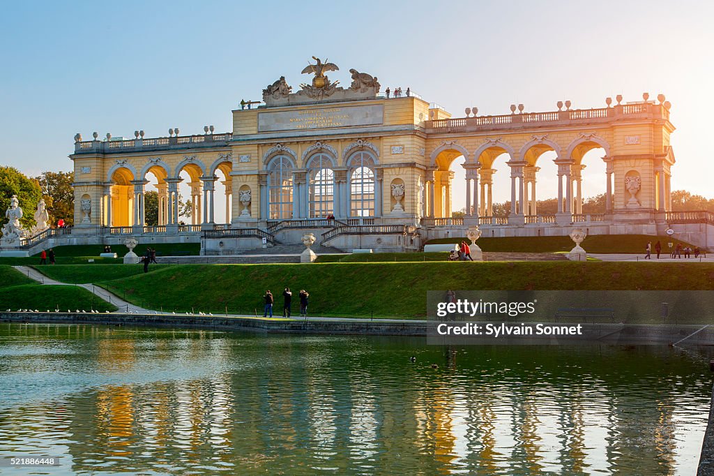 Gloriette monument at Schönbrunn Palace, Vienna