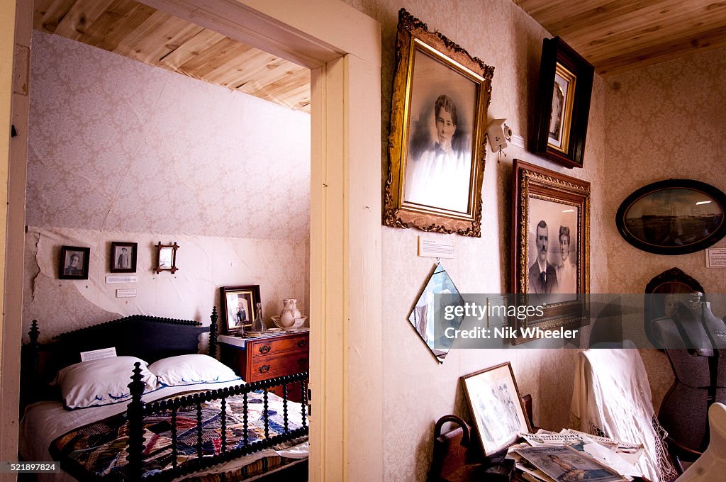 Interior of San Juan Historical Museum in Friday Harbor, San Juan Island, Washington State
