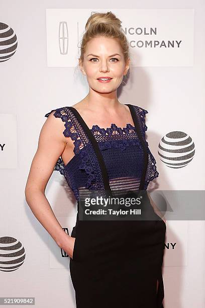 Jennifer Morrison attends the premiere of "The Family Fang" at Borough of Manhattan Community College during the 2016 TriBeCa Film Festival on April...