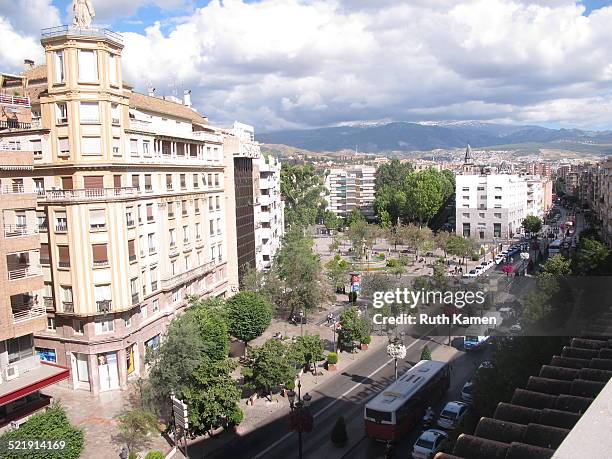 Teatro Isabel la Catolica, Acera del Darro 19, Granada, Spain. With view of Acera del Darro.