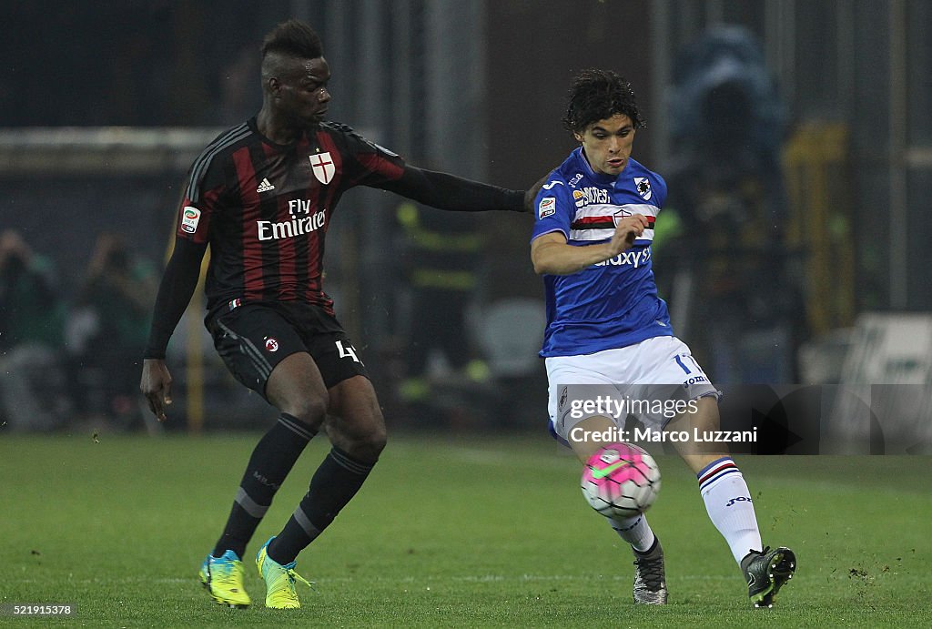 UC Sampdoria v AC Milan - Serie A