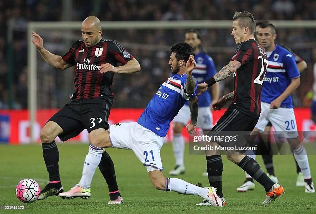 UC Sampdoria v AC Milan - Serie A