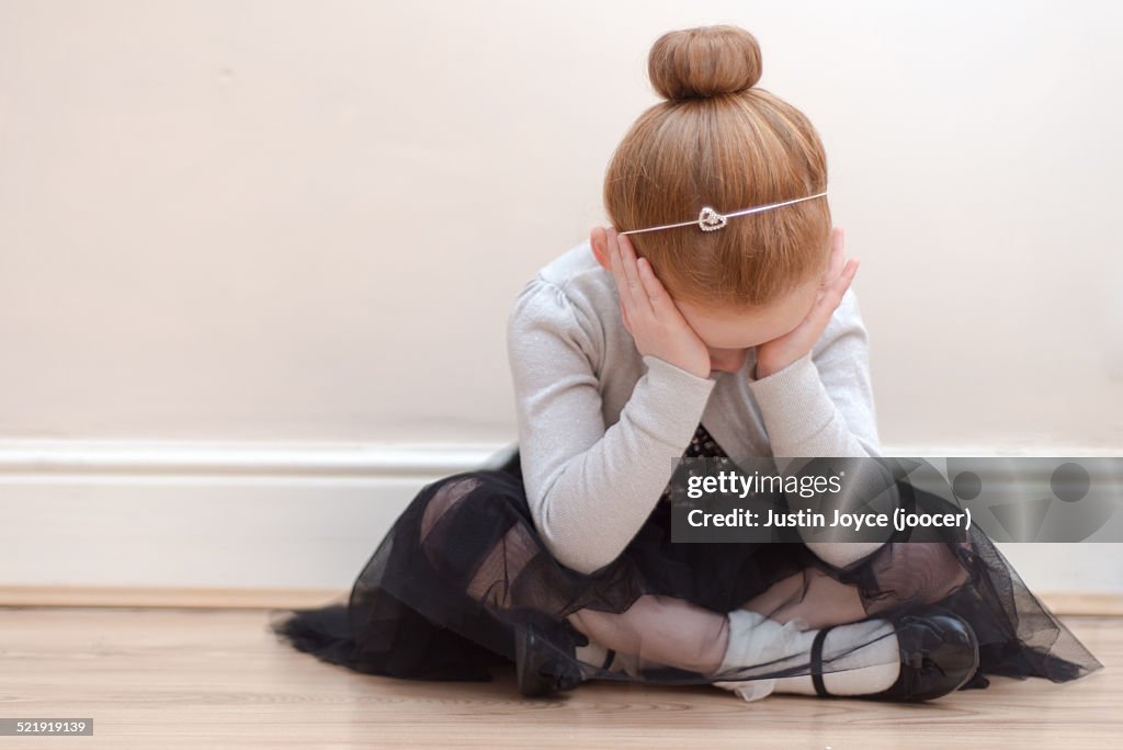 Dress Code Sad Sad Girl Wearing Party Dress High-Res Stock Photo - Getty Images