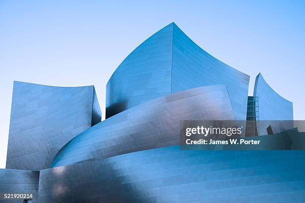 walt disney concert hall - walt disney concert hall stockfoto's en -beelden