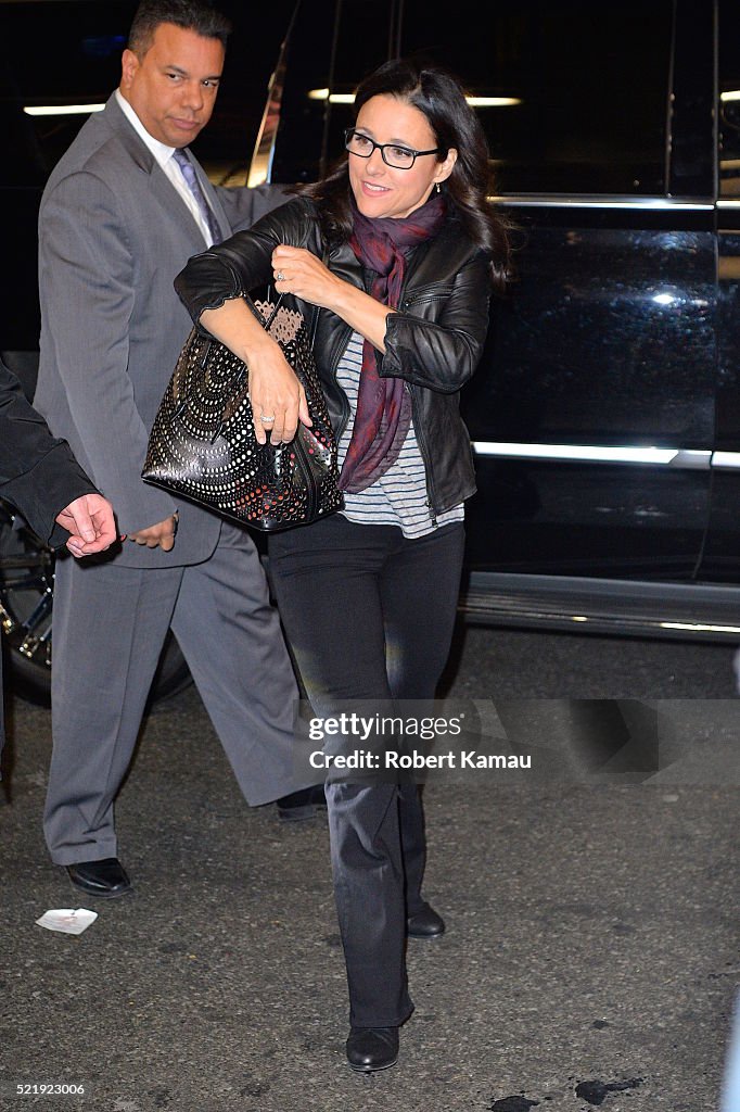Celebrity Sightings in New York City - April 16, 2016