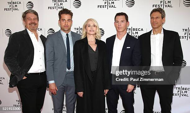 Executive Producer John Wells, Actor Scott Speedman, Actor Ellen Barkin, Actor Shawn Hatosy and Executive Producer, writer Jonathan Lisco at Series...