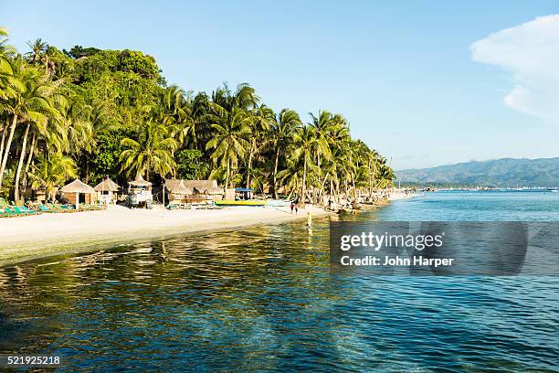 white beach, boracay, philippines - boracay beach stock pictures, royalty-free photos & images