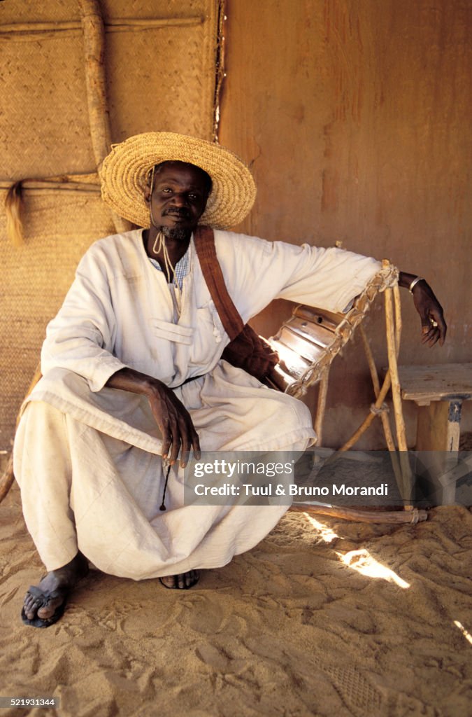 Chief of the village in Region of Segou, Mali