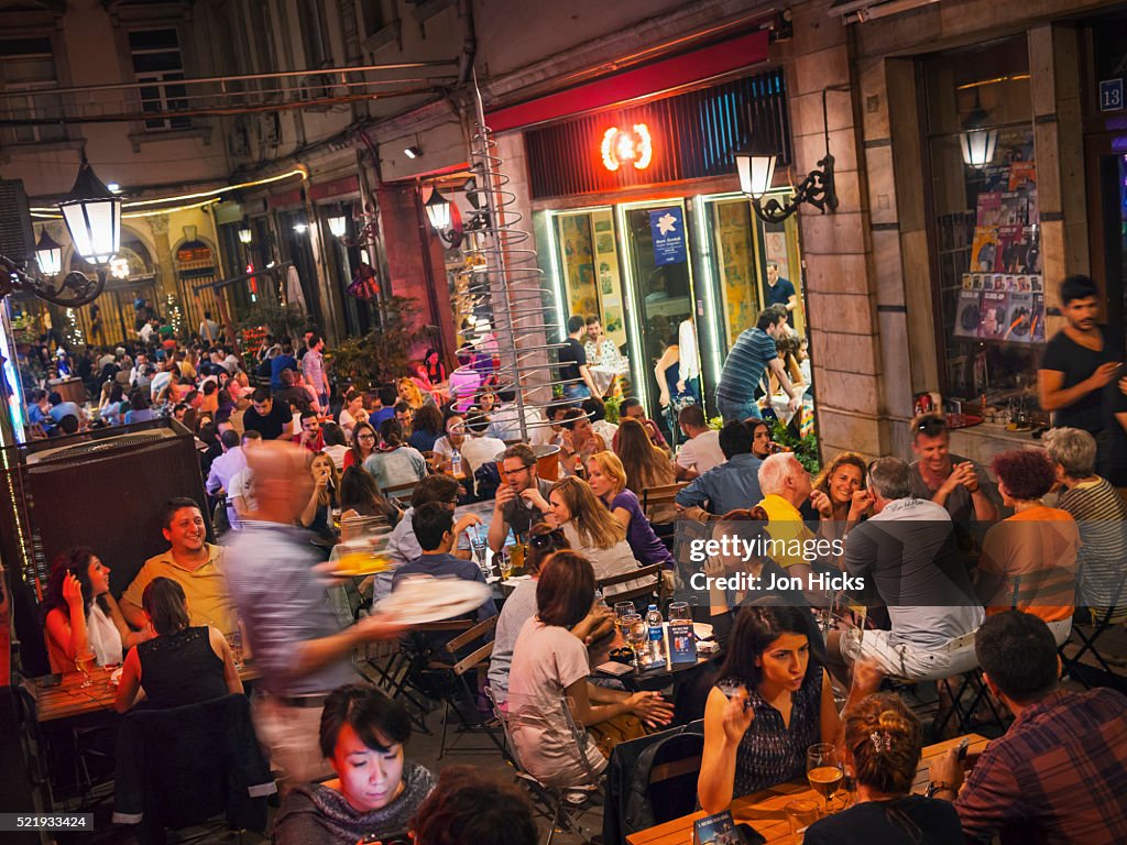A bar in Beyoglu.
