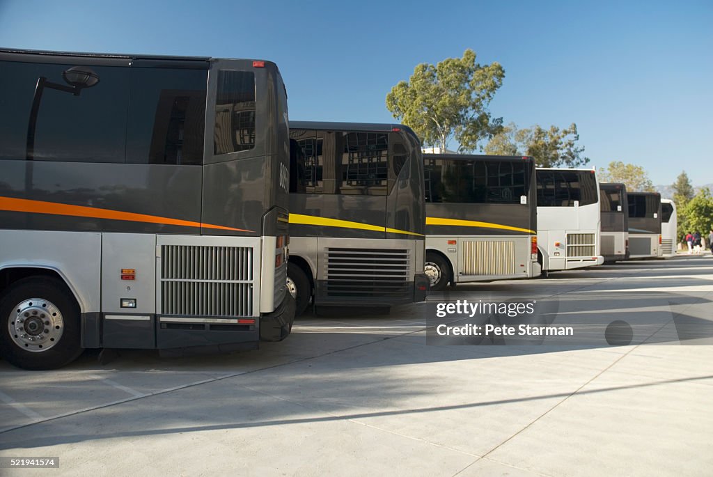 Tour buses