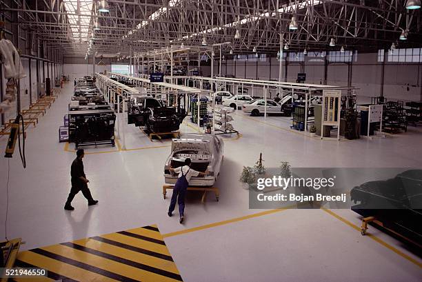 mercedes-benz plant in egypt - mercedes benz stock pictures, royalty-free photos & images