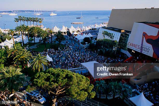 cannes film festival - cannes aerial stock pictures, royalty-free photos & images