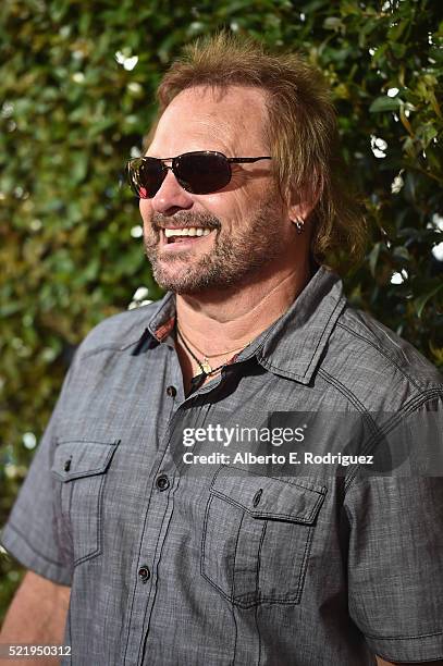 Recording artist Michael Anthony attends the John Varvatos 13th Annual Stuart House benefit presented by Chrysler with Kids' Tent by Hasbro Studios...