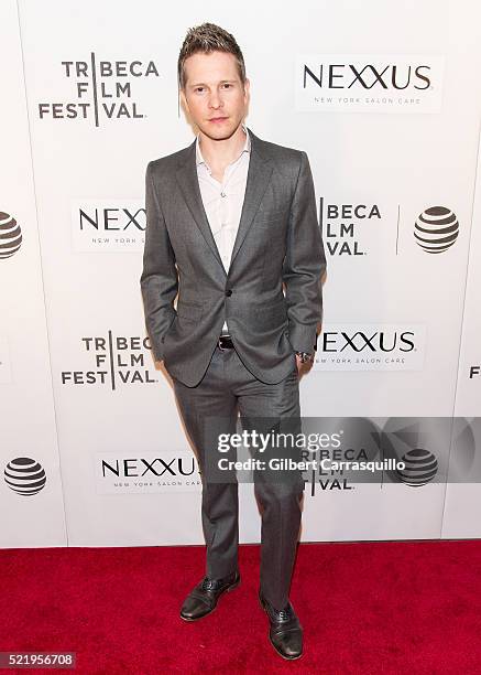 Actor Matt Czuchry attends 'The Good Wife' Screening during 2016 Tribeca Film Festival at John Zuccotti Theater at BMCC Tribeca Performing Arts...