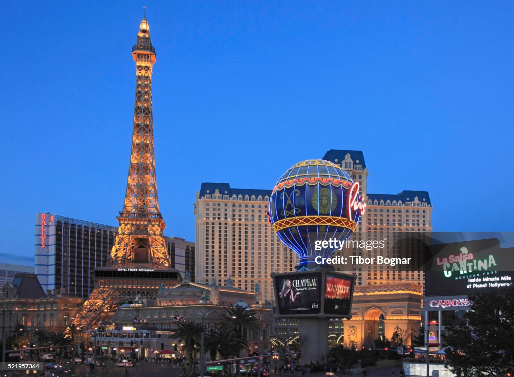 USA, Nevada, Las Vegas, Paris Las Vegas, hotel, casino,