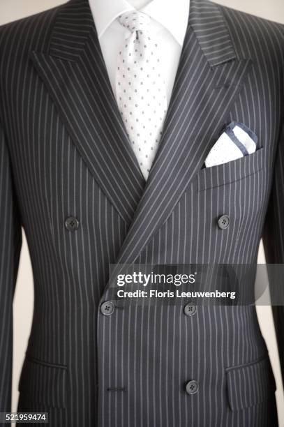 english men's suit - striped suit stock pictures, royalty-free photos & images