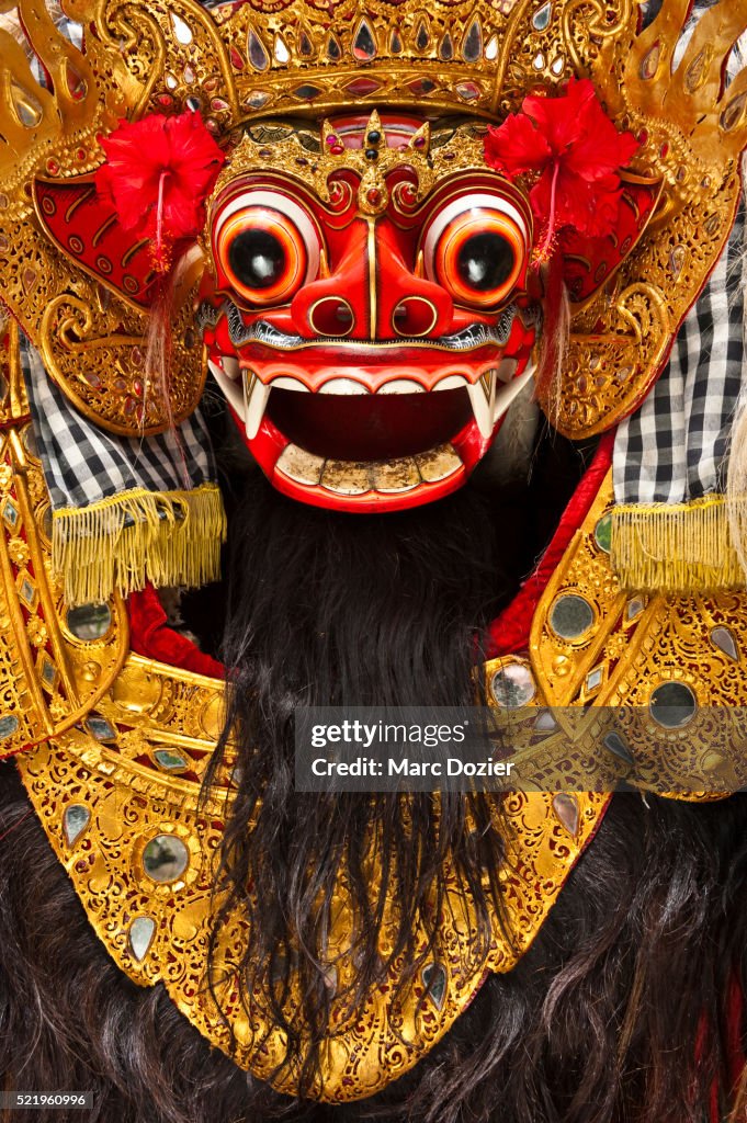 Barong mask in Bali