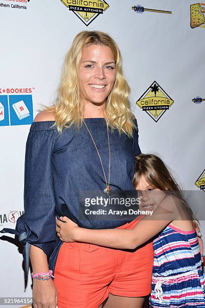 Busy Philipps and Birdie Leigh Silverstein attend the Milk + Bookies' 7th Annual Story Time Celebration on April 17, 2016 in Los Angeles, California.