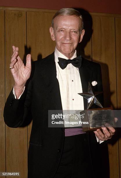 Fred Astaire attends the AFI Life Achievement Awards honoring Fred Astaire at the Beverly Hilton circa 1981 in Beverly Hills, California.