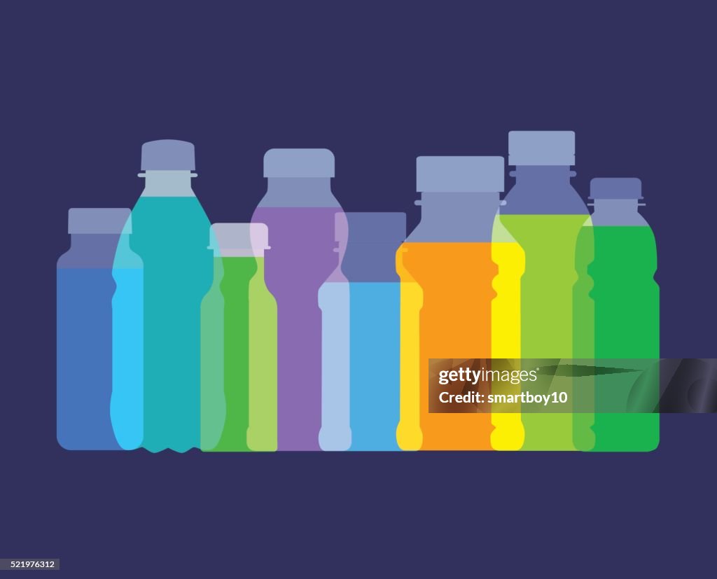 Fruit Juice bottles