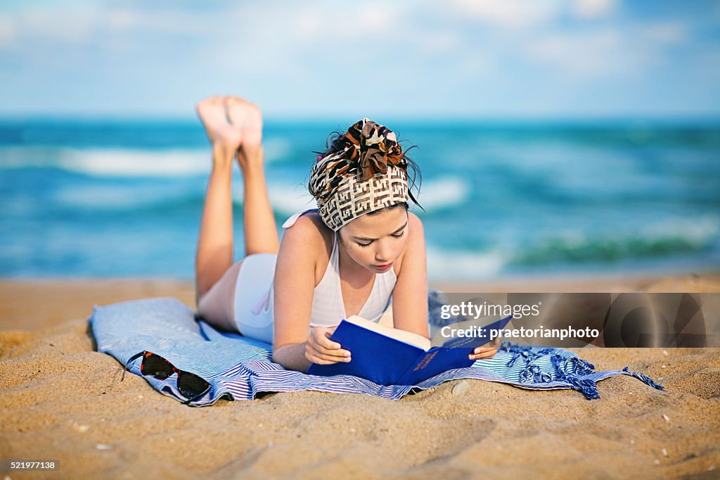 On the beach