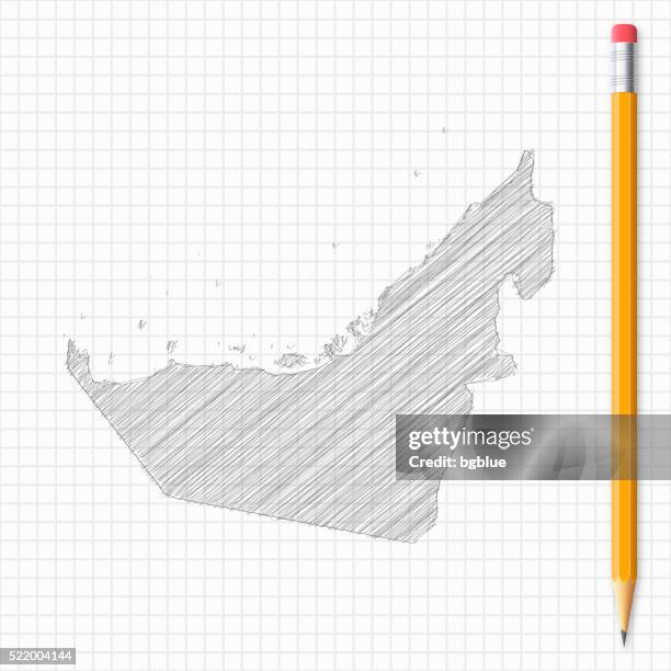 Uae Map Drawable 24 Dubai Map Drawing Stock Photos, High-Res Pictures, and Images ...