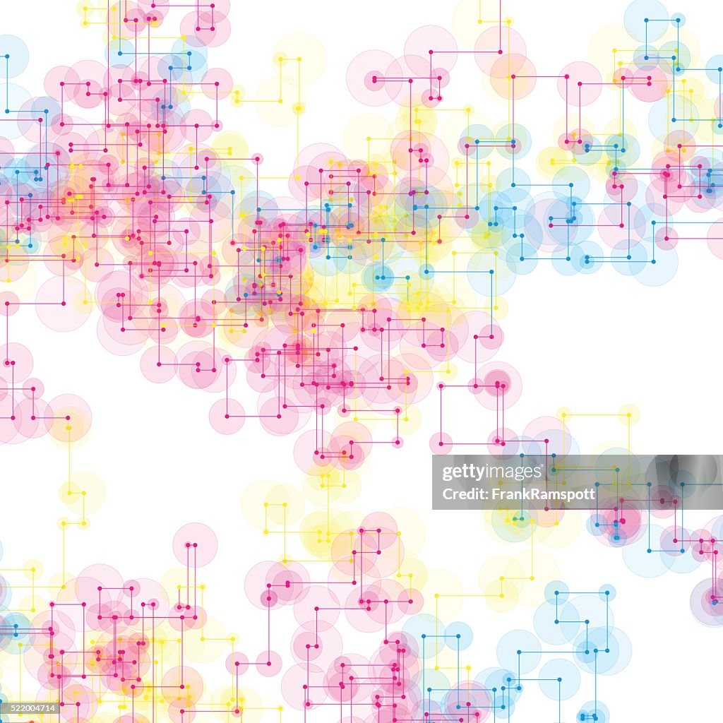 Recatangular Line Pattern Color Rectangular Connection Line Pattern High-Res Vector Graphic ...