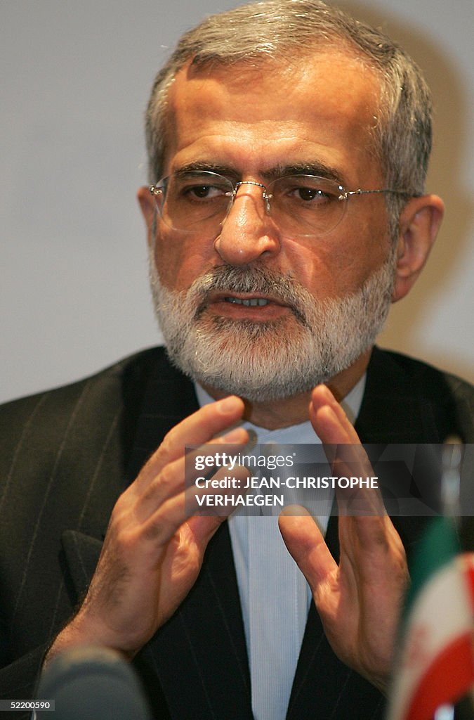 Iranian Foreign Minister Kamal Kharazi g