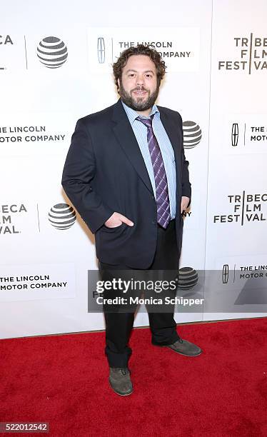 Dan Fogler attends the "Custody" Premiere - 2016 Tribeca Film Festival at BMCC John Zuccotti Theater on April 17, 2016 in New York City.