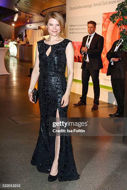 Silke Popp attends the Felix Burda Award 2016 on April 17, 2016 in Munich, Germany.