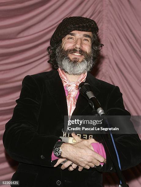 Actor Daniel Day-Lewis recieves the Berlinale Camera Award at "The Ballad Of Jack & Rose" Premiere at the Zoo Palast Theatre during the 55th annual...