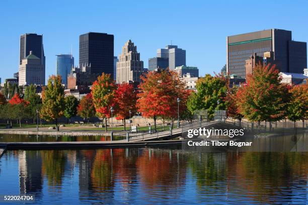 canada, quebec, montreal, vieux port, old harbour area, - montreal stockfoto's en -beelden