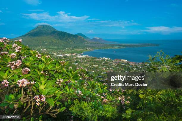 rabaul city in papua new guinea - papua stock pictures, royalty-free photos & images