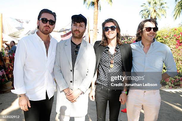 Miami Horror attends The Retreat Palm Springs 2016 on April 17, 2016 in Palm Springs, California.