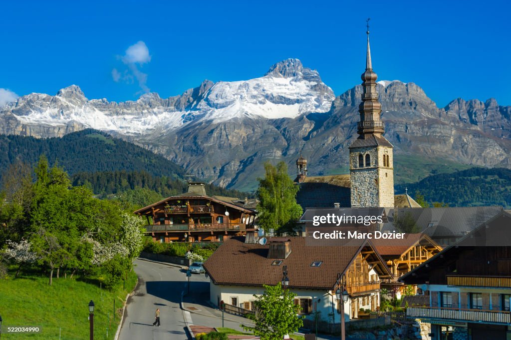 Combloux Spring Combloux Village Photo - Getty Images